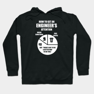 How To Get An Engineers Attention Funny Engineer Engineering Hoodie